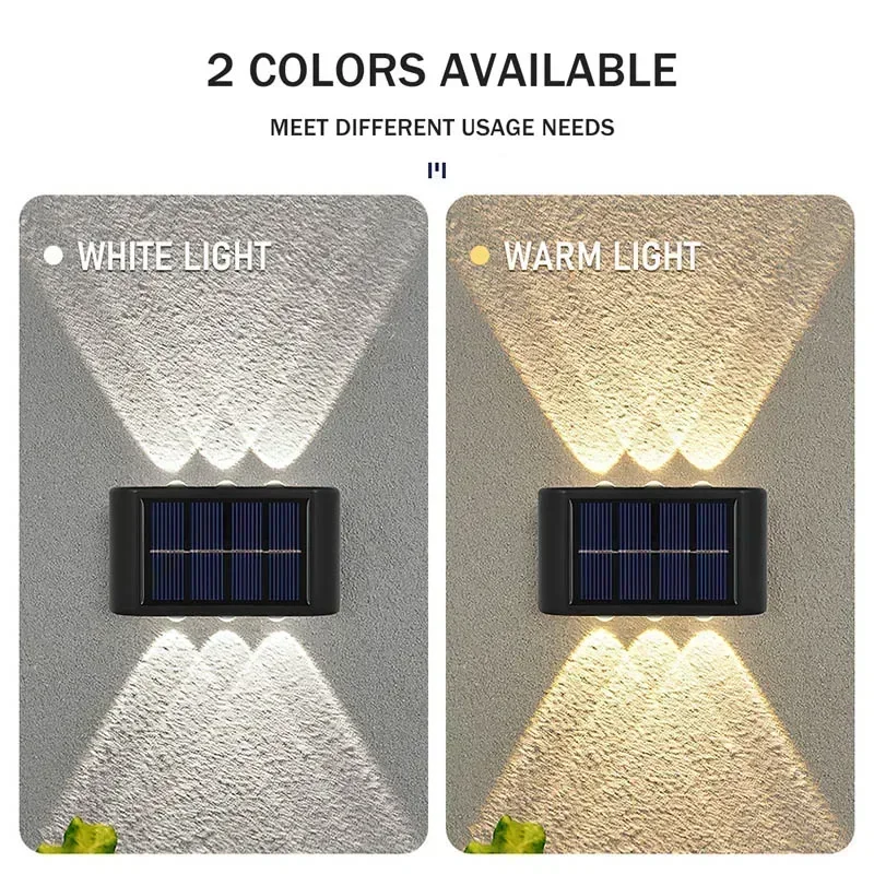 COB Solar Wall Lamp Outdoor Wa - Solar Lamp ulasan dan harga