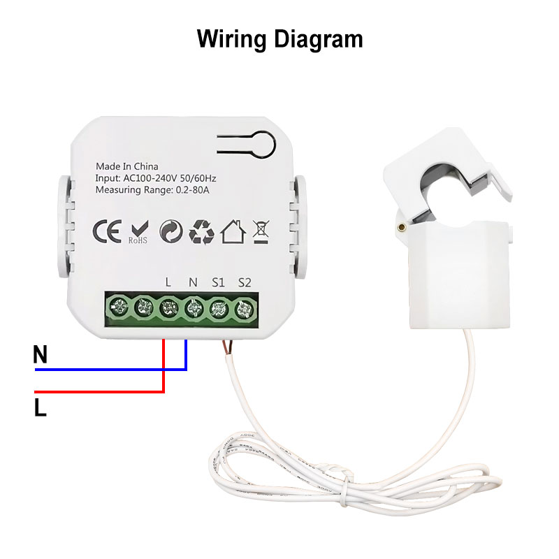 Smart Life ZigBee Clamp Power  - Energy Monitor Meter ulasan dan harga