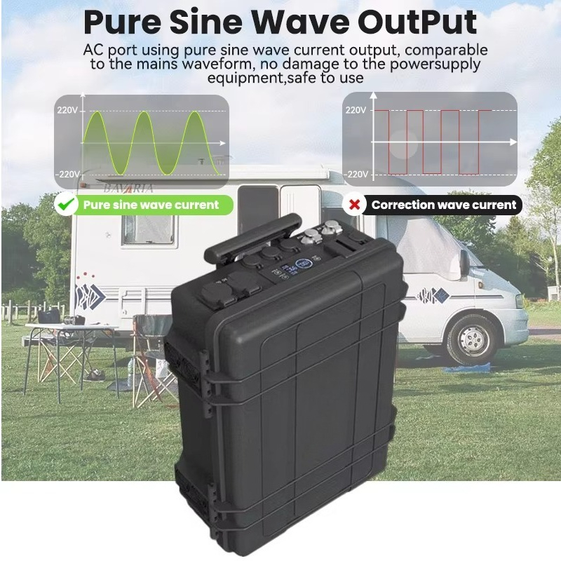 110V 220V Portable Charging St - Solar Generator ulasan dan harga