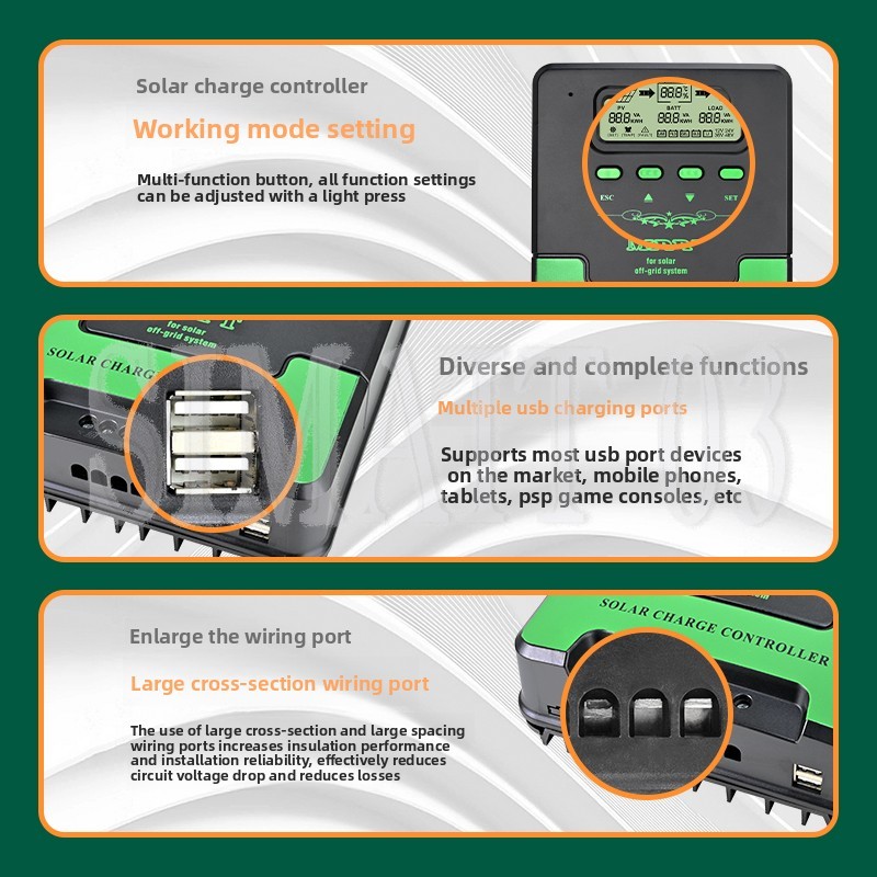 MPPT Solar Charge Controller 1 - Charge Controller Solar ulasan dan harga