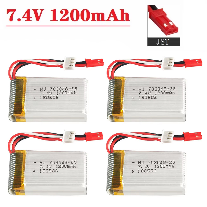 Lipo Battery 2S 7.4V 1200mAh 7 - Lithium Battery 12V ulasan dan harga