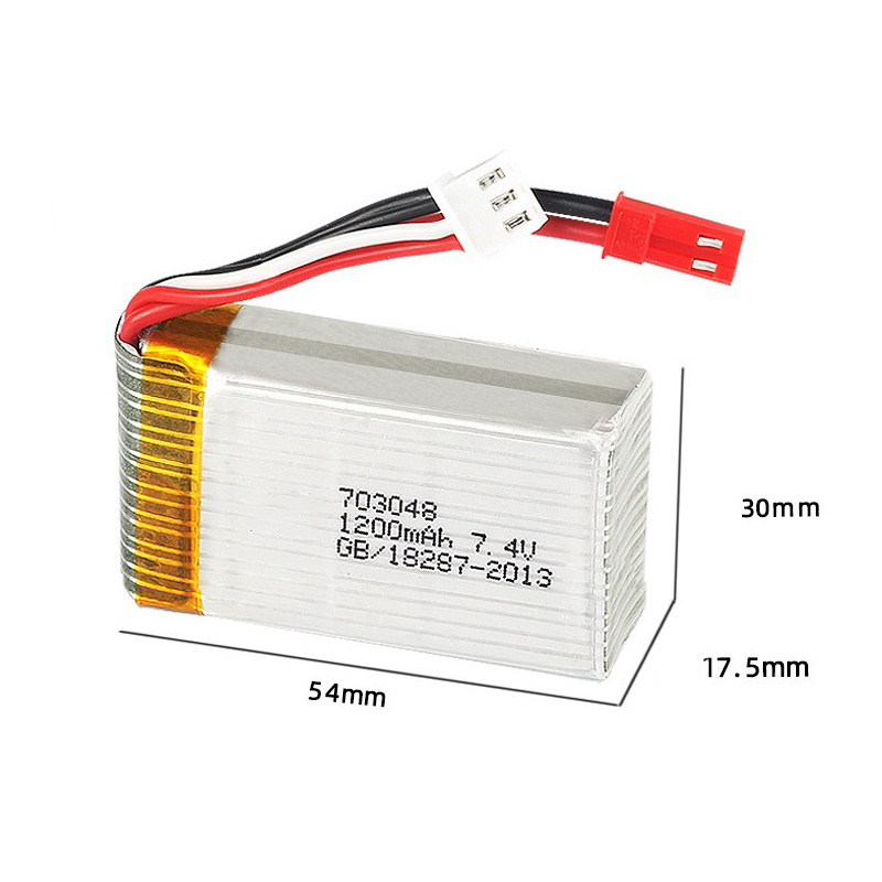 Lipo Battery 2S 7.4V 1200mAh 7 - Lithium Battery 12V ulasan dan harga