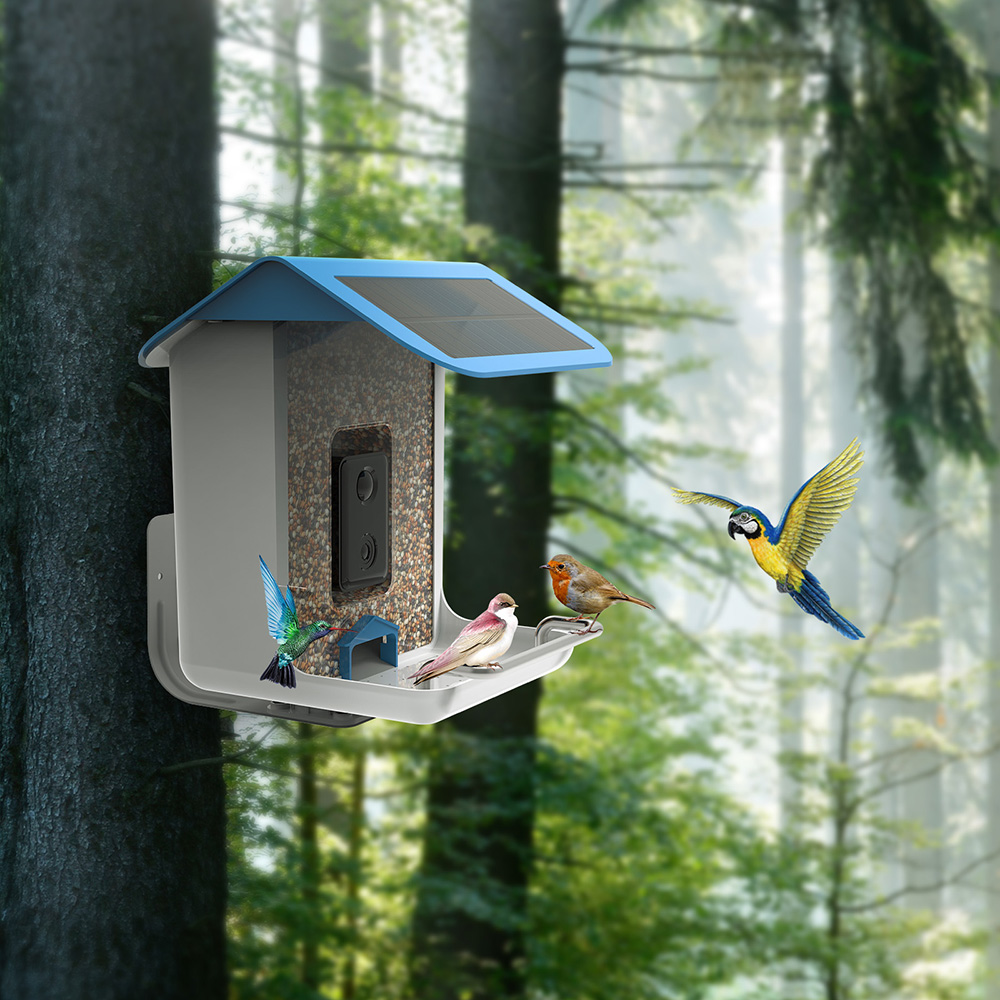 STLFNew Trend Smart Bird Feede - Solar Panel ulasan dan harga