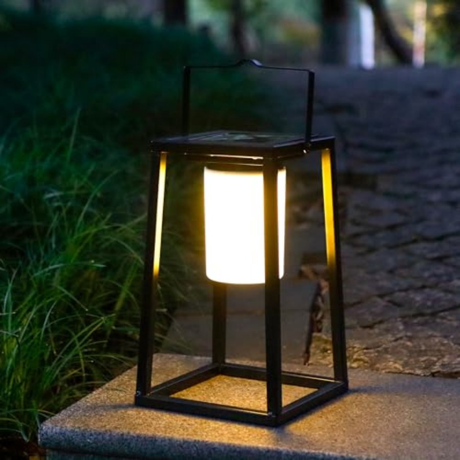 5'' High Outdoor Solar Lantern - Solar Lamp ulasan dan harga