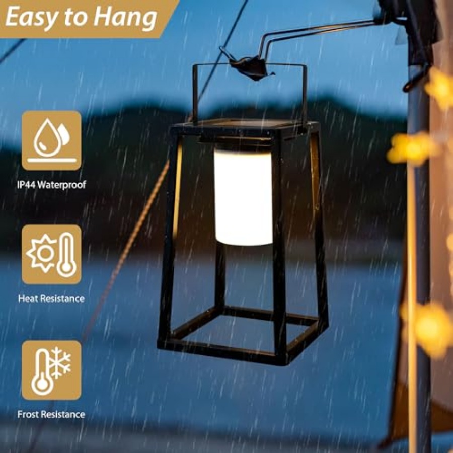 5'' High Outdoor Solar Lantern - Solar Lamp ulasan dan harga