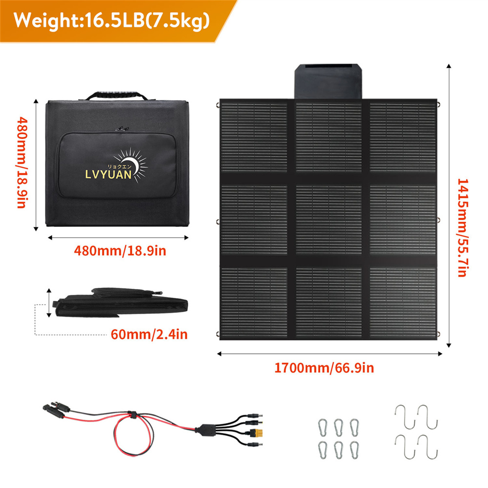 300w 12v Mono Portable Battery - Solar Panel ulasan dan harga