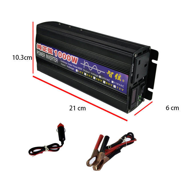 Pure Sine Wave Inverter 1000W  - Power Inverter ulasan dan harga