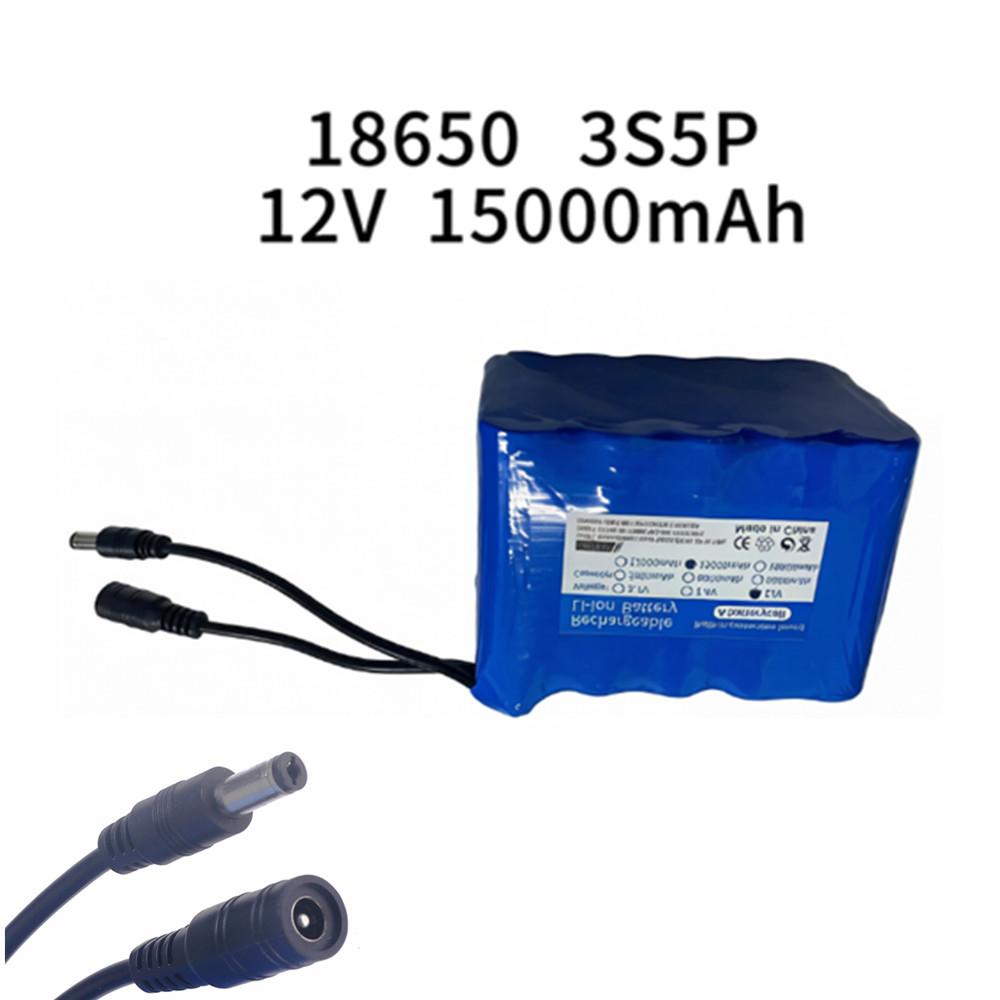 Fishing Battery 12v 3S5P 15Ah  - Lithium Battery 12V ulasan dan harga