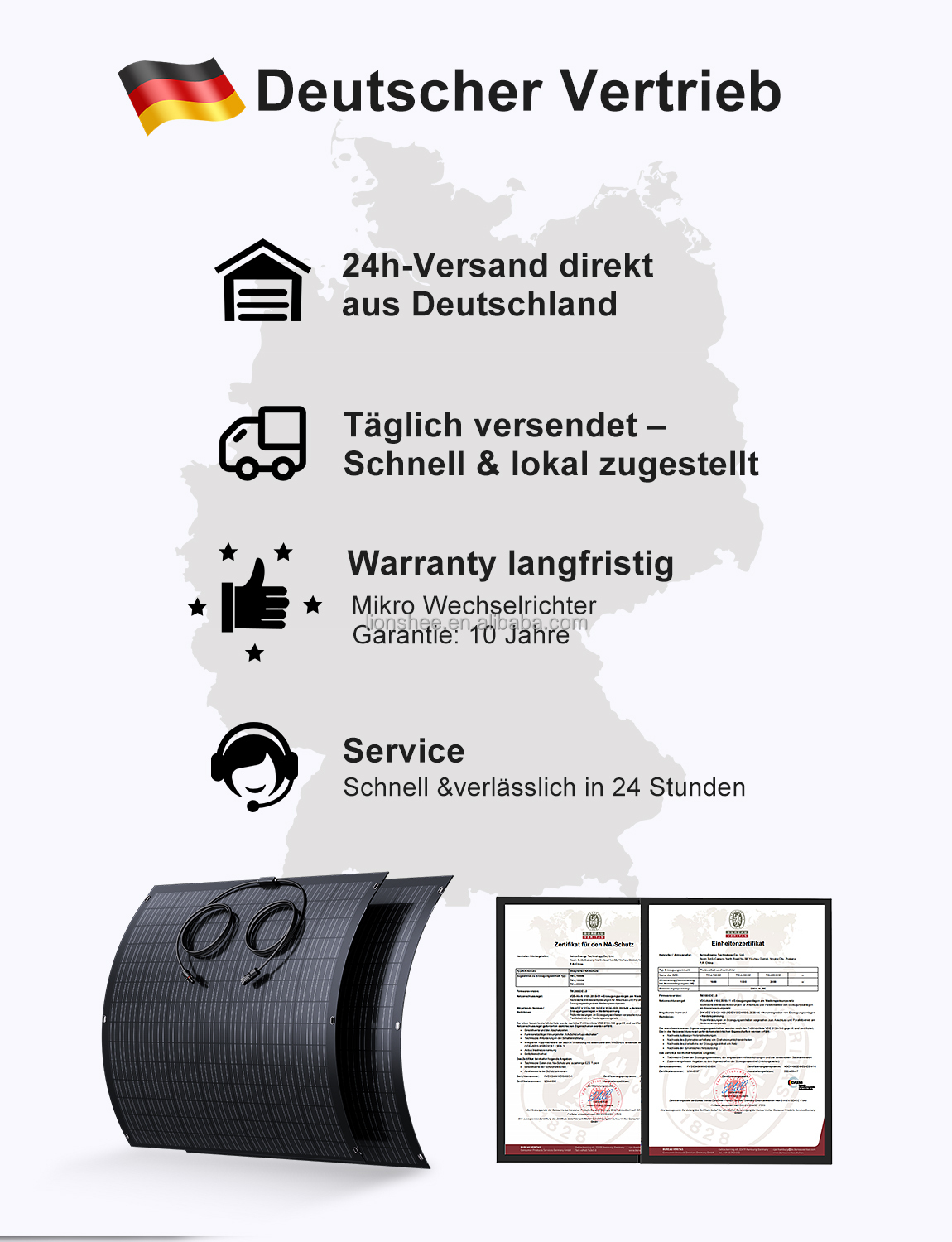 China Germany Factory Wholesal - Solar Panel 200W ulasan dan harga
